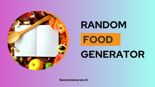 random-food-generator