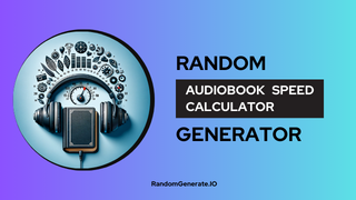 Audiobook Speed Calculator