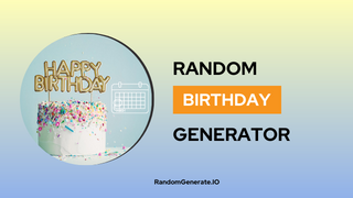 Random Birthday Generator