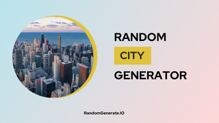Random City Generator
