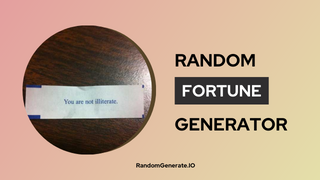 Random Fortune Generator