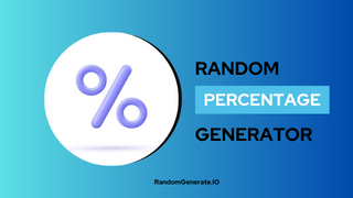 Random Percentage Generator